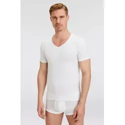 OLYMP T-Shirt Casual V-Ausschnitt - Basic-Shirt für Herren, aus weicher Baumwolle mit Stretch für optimalen Tragekomfort, ideal zum Unterziehen oder solo kombinierbar.