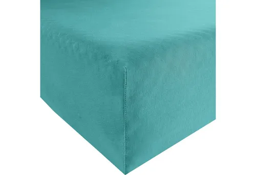 Bassetti Spannbettlaken Türkis, 90x190 100x220 von Bassetti