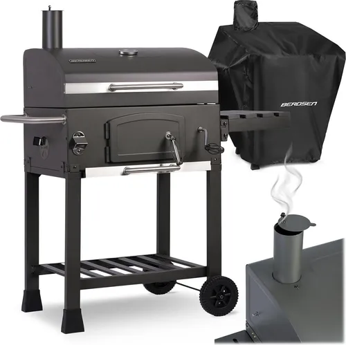 Berdsen BD-891 Holzkohlegrill mit Abdeckung – vielseitig und robust