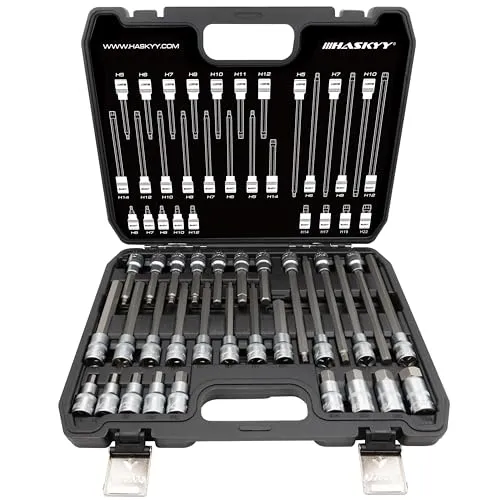 30tlg H5-H22 Innensechskant Steckschlüssel Satz von HASKYY