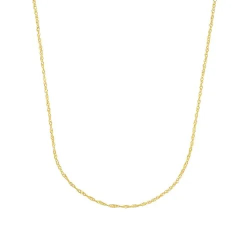 Amor Collier Damen Halsschmuck 38 cm aus Gold - Kette aus 375 Gelbgold, zeitloses Design, ideal für besondere Anlässe, kommt in einer eleganten Schmuck Geschenk Box.