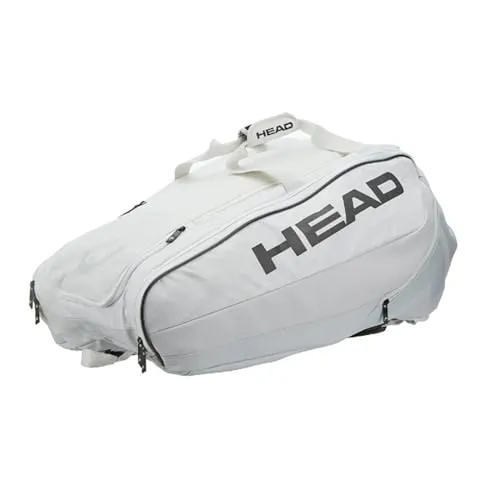 HEAD Pro X Racquet Bag Tennistasche, weiß/schwarz, XL