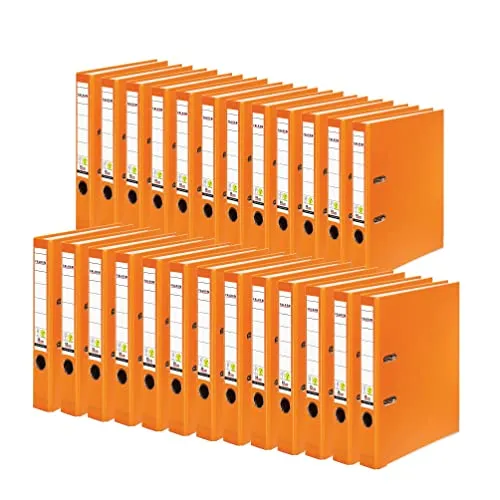 Original Falken PP-Color Kunststoff-Ordner 25er Pack in orange von Falken
