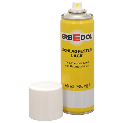 Erbedol Kunstharzlack schwarz matt Sprühdose schlagfester Lack