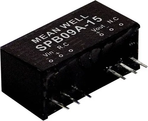 MEAN WELL SPB09B-05 DC/DC-Wandlermodul 1.6A 9W Anzahl Ausgänge: 1 x Inhalt 1St.