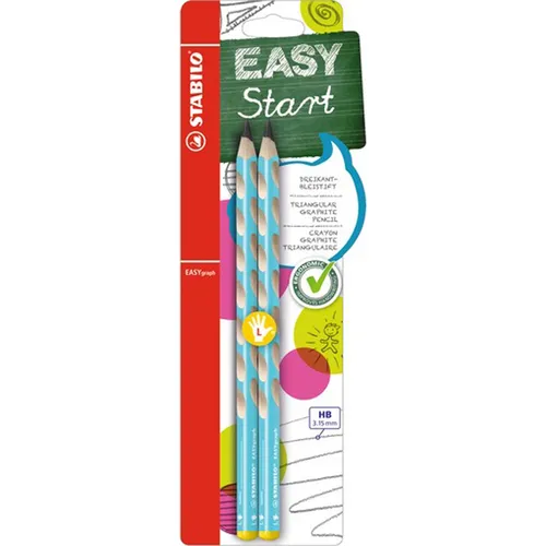 Bleistift Stabilo Easy Graph HB Linkshänder