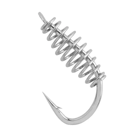 Gamakatsu Forelle LS-3610 Spirale 60cm - 10 gebundene Angelhaken, Hakengröße/Schnurdurchmesser:Gr. 8 / 0.20 mm