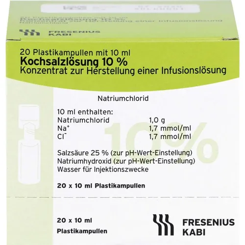 Kochsalz 10% 200 ML