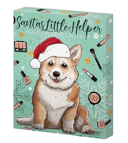 KTN Dr. Neuberger GmbH Adventskalender Santas Little Helper - Beauty Adventskalender in Grün, 24 Überraschungen für strahlende Schönheit bis Weihnachten