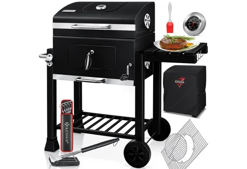 KESSER Holzkohlegrill XXL mit Deckel