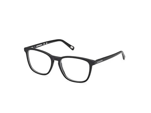 Skechers Brillengestell (Model SE50005) für Unisex, Rechteckig, gefertigt aus Acetate (inklusive Brillenetui)