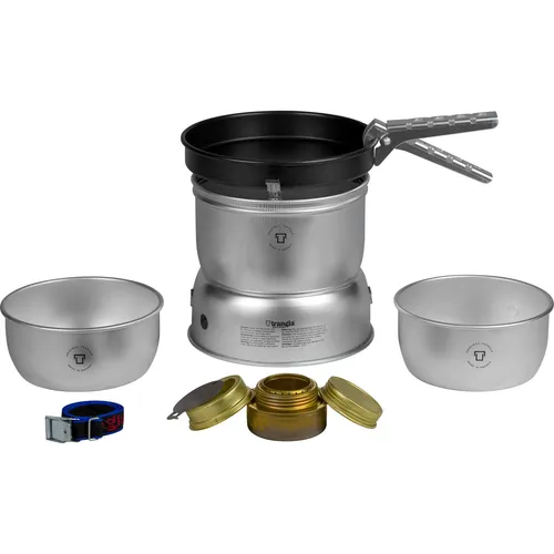 Trangia Sturmkocher klein UL ALU mit Non-stick Pfanne in grau von Trangia