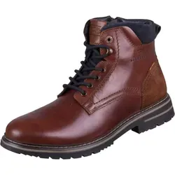CAMEL ACTIVE Schnürboots Herren Gr. 46, braun - Wanderschuhe mit wasserabweisendem Leder und praktischem Reißverschluss, ideal für winterliche Abenteuer und täglichen Komfort.