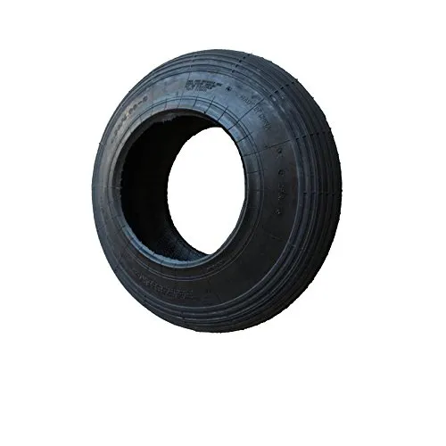 Reifen 400x100 4.80/4.00-8 Rillen Profil PR2-Lagen Tragfähigkeit 136 kg