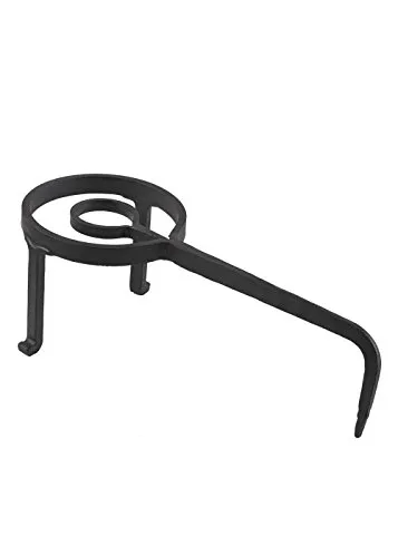 Ulfberth Geschmiedetes Mittelalterliches Dreibein - Mittelalterliche Feuerstelle, handgeschmiedet aus Stahl, ideal für LARP, Wikingerfeste, Camping oder Festivals – ein hochwertiges Accessoire für echte Mittelalterfans.