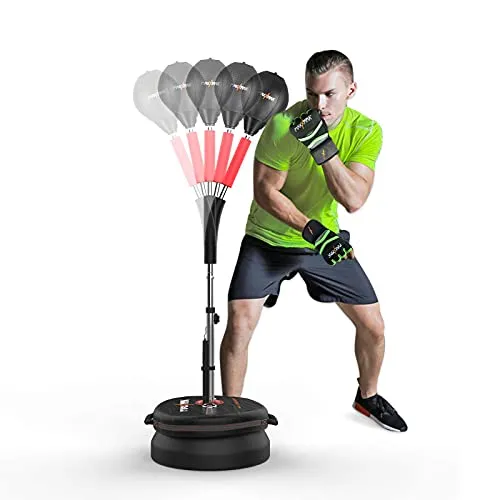 MaxxMMA Verstellbare Cobra Reflex-Trainingstasche mit Ständer