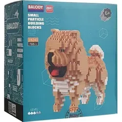 Balody Chow-Chow-Hund mit Nanoblöcken Mini-Lego-Bausteine 768 Teile