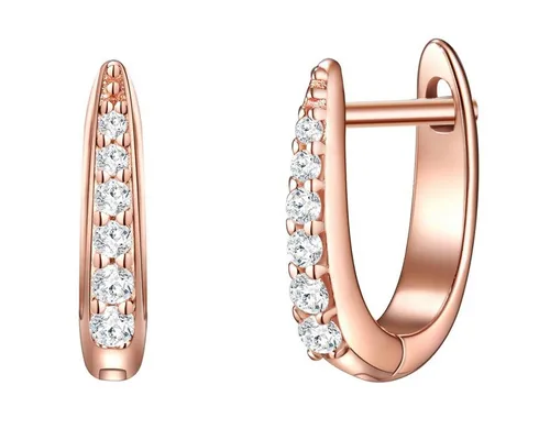 Glanzstücke München Paar Creolen (Paar) rosa von Glanzstücke München