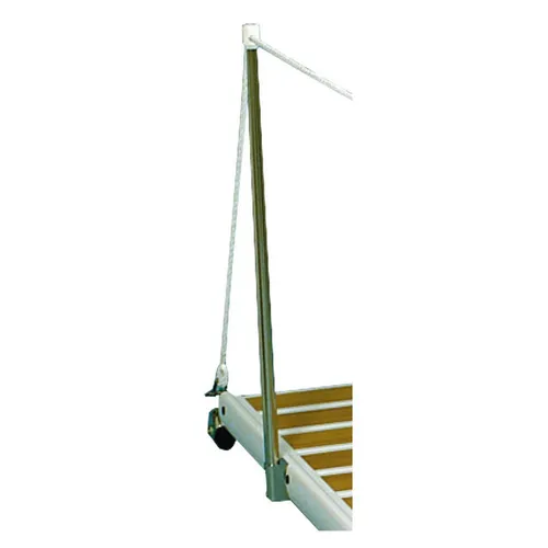 Relingstütze-Set F.Gangway, Klappbar 310 Cm - Sonstige Kategorie, platzsparend klappbar und ideal für Boots- und Yachtbesitzer zur sicheren Fortbewegung.
