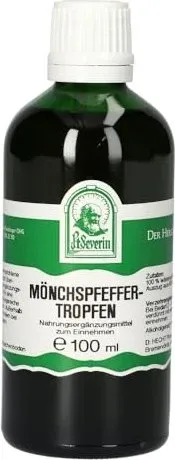 Mönchspfeffer Tropfen - 100 ml für Damen - Arzneimittel zur Unterstützung des weiblichen Zyklus, fördert das hormonelle Gleichgewicht und sorgt für mehr Wohlbefinden.
