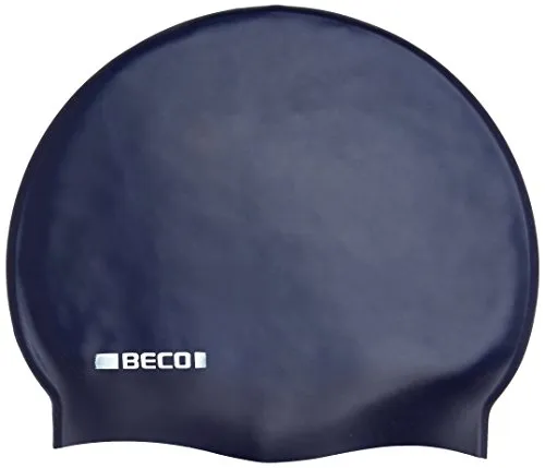 BECO Beermann GmbH & Co. KG Kinder Kappe Silikonhauben, unifarbig, Marine, One Size, 7390