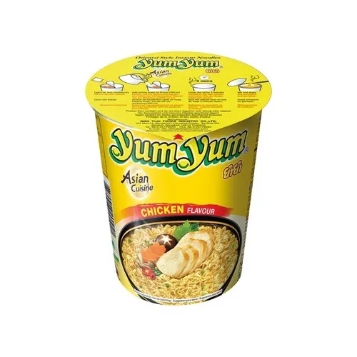 Nudelsuppe Yum Yum Huhn 70g Becher YumYum Chicken Cup Fertigsuppe für Unterwegs