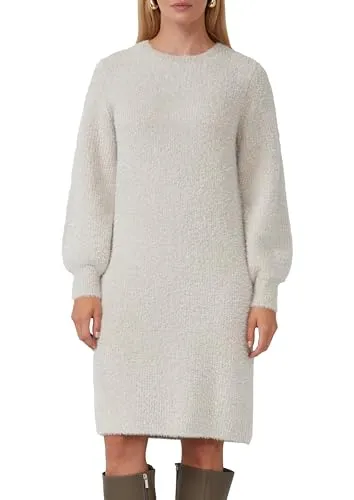 Produktbild s.Oliver BLACK LABEL Strickkleid für Damen in Beige, Gr. 44