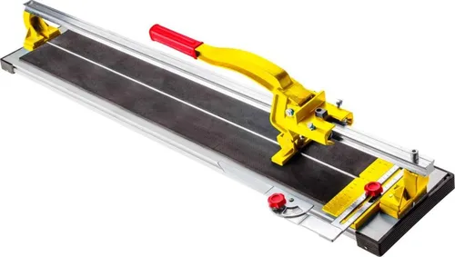 TOPEX Fliesenschneider 1000mm - Fliesenschneider für präzise Schnitte bis 16mm Dicke, mit einstellbarem Winkel und robustem Aluminium-Tisch für Heimwerker und Profis.