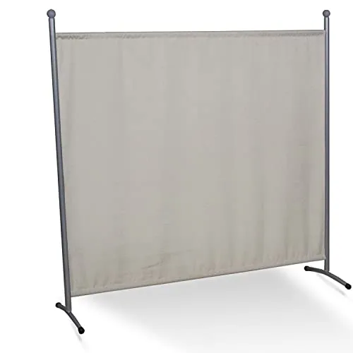 ANGERER Stellwand 178 x 178 cm in Elfenbein – Flexibler Raumteiler