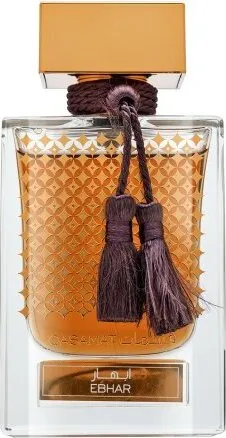 Rasasi Qasamat Ebhar Eau de Parfum unisex 65 ml - Unisex Duft mit fruchtigen Kopfnoten und romantischen Basisnoten, ideal für besondere Anlässe. Erleben Sie die Eleganz und Sinnlichkeit der orientalischen Parfümtradition.