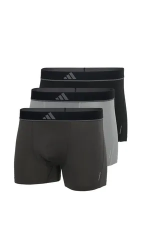 adidas Sportswear Trunk Active Micro Flex Eco (3er Pack) - Herrenunterhosen aus umweltfreundlichem Microfaser, mit flexiblem 4-Wege-Stretch für optimalen Tragekomfort und perfekte Passform.