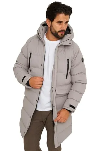 SOULSTAR Herren Parka S2SETTIN - Stylische Winterjacke mit Kapuze - Funktionsjacken für Herbst & Winter, wärmende Fütterung und vielseitig kombinierbar für jeden Anlass.