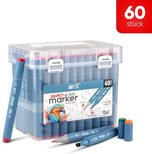 ART-X Marker Skizzen Duo Marker Set