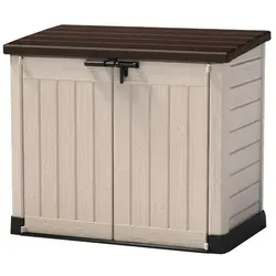 Keter Mülltonnenbox STORE IT OUT MAX, 1200 L, Beige