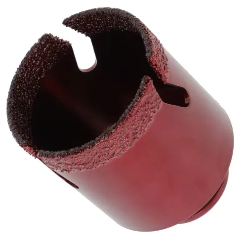 PRODIAMANT Speedmaster Fliesenbohrer 50 mm Profiqualität für Winkelschleifer zum bohren Fliese Feinsteinzeug und Naturstein Lochsäge mit M14 Aufnahme