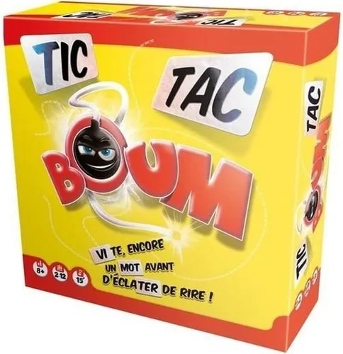 Tischspiel Asmodee Tic tac BOOM (FR)