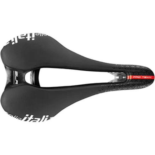 Selle Italia SLR Boost Pro Team 6.1 Superflow S3 - Hochleistungs-Rennradsattel - Fahrradsattel für Rennrad und Triathlon, ultraleicht mit Superflow-Aussparung für Druckentlastung, ideal für sportlich-aggressive Sitzposition.