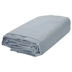 Poolfolie Rund 0,4 mm Grau Einhängebiese - 350 x 120 cm - Poolzubehör mit langlebiger 0,4 mm PVC-Folie, ideal für wechselnde Witterungsbedingungen. UV-stabilisiert und winterfest für ganzjährige Nutzung.