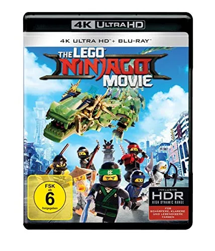 The LEGO Ninjago Movie (4K Ultra-HD + Blu-ray + Digital HD) [Blu-ray]