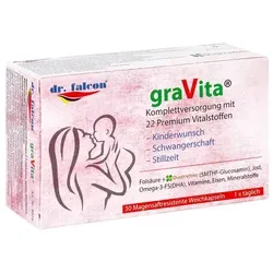 Dr.falcon graVita Weichkapseln - Arzneimittel für Ihre Gesundheit, mit hochwertigen Inhaltsstoffen zur Unterstützung des Wohlbefindens.