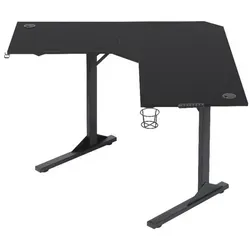 Happy Home Computertisch Eckschreibtisch mit Gaming-Optik & stylischem Design für Homeoffice