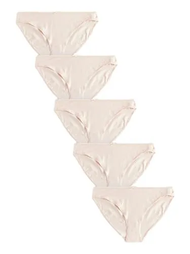 NEXT Damen SBulletPointps mit hohem Beinausschnitt, 5 STK. Pastel Rose Nude 40