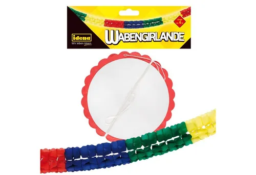 Idena Girlande Idena Wabengirlande 6m D17cm FSC-Mix