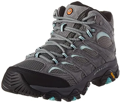 Merrell Damen Moab 3 Mid GTX Wanderschuhe - Sedona Sage, 41 EU - Wanderschuhe mit wasserdichter Gore-Tex-Membran, hervorragender Atmungsaktivität und Vibram Gummisohle für optimalen Halt auf jedem Terrain.