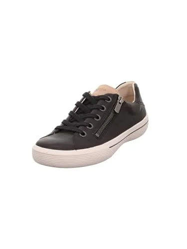 Legero FRESH Schnürschuh - 2-00011-70130 in Schwarz - Halbschuhe mit ultraleichter Laufsohle und herausnehmbarer Leder-Innensohle für höchsten Komfort. Der seitliche Reißverschluss ermöglicht einen schnellen Einstieg und das schicke Design sorgt für frischen Schwung im Alltag.