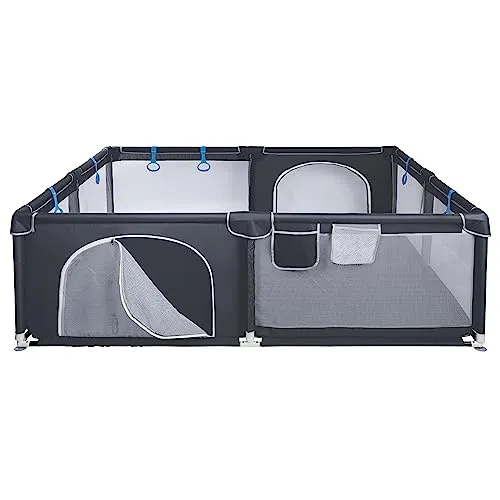 ONVAYA Laufgitter für Babys in grau von ONVAYA