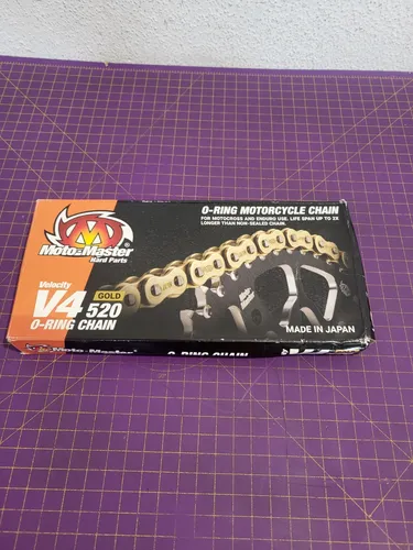 Moto-Master V4 O-Ring Kette 520 120 Glieder Gold