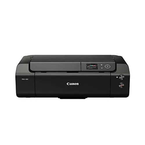 CANON ImagePROGRAF PRO-300 - Kompakter DIN A3 Plus Drucker, Galeriequalität mit WLAN und benutzerfreundlichem 3 Zoll Display