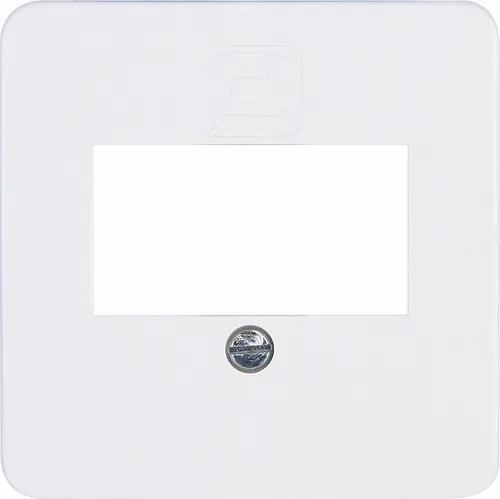 Kopp EUROPA arktisweiß TAE-Abdeckung