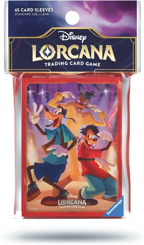 Disney Lorcana: Fabled - Card Sleeves Goofy, Max, Powerline, 65 Stück